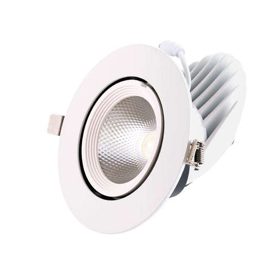 Foco Downlight LED 24W 3600Lm 2700ºK Circular Orientable 40.000H [HO-COB-C-OR-24W-WW]