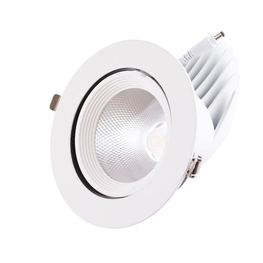 Foco Downlight LED 35W 5250Lm 2700ºK Circular Orientable 40.000H [HO-COB-C-OR-35W-WW]