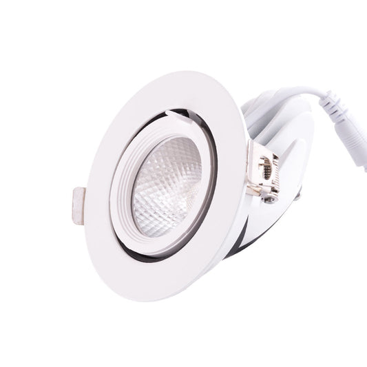 Foco Downlight LED 9W 1350Lm 2700ºK Circular Orientable 40.000H [HO-COB-C-OR-9W-WW]