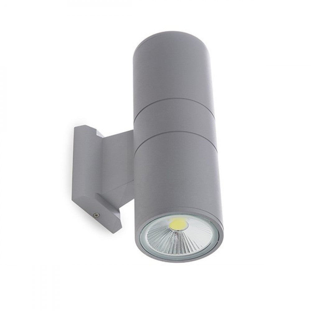 Aplique LED 30W  2246Lm 2700ºK Violet IP65 40.000H [HO-COBWALL-2X15-WW]