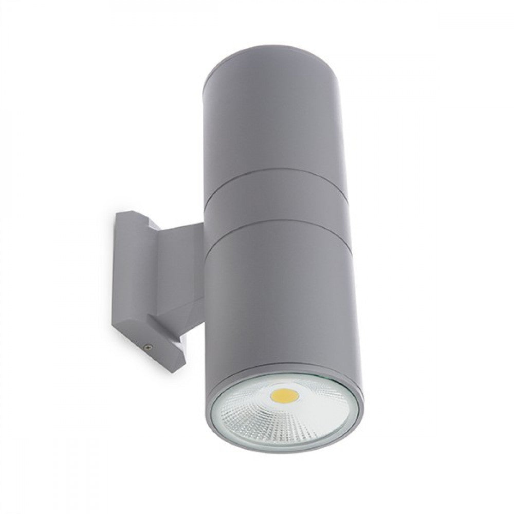 Aplique LED 40W  2995Lm 2700ºK Claire IP65 40.000H [HO-COBWALL-2X20-WW]