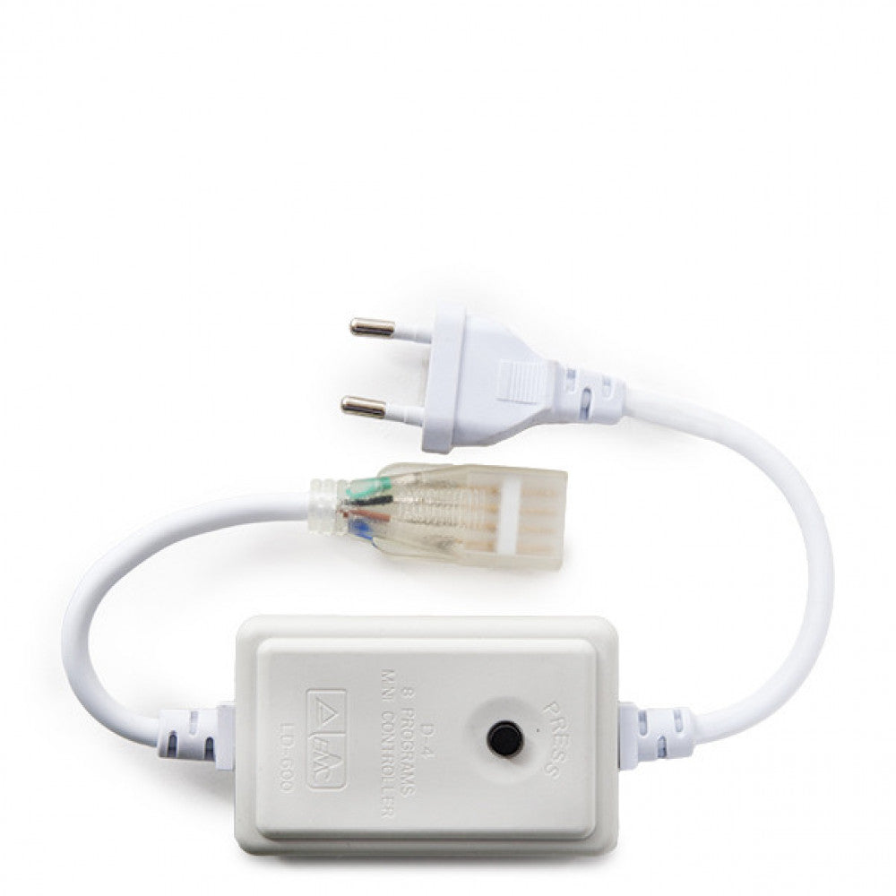 Enchufe Controlador Tira LED RGB ►30M 220VAC