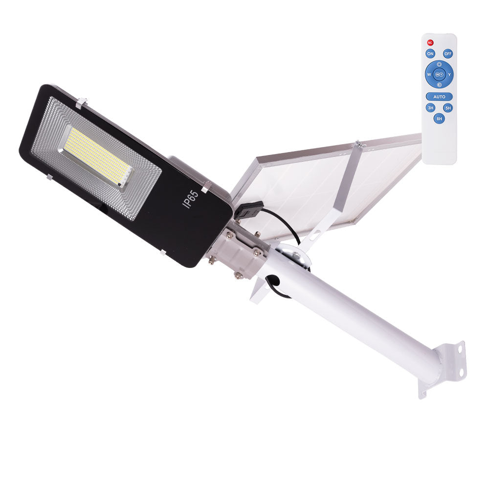 Farola LED Solar-Control Remoto- Dimable- Panel: 6V 200W Batería: 3,2V 20000MaH [HO-FAR-SOL-200W-WW]