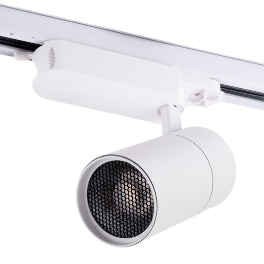 Foco de Carril LED  30W 2527Lm CRI90 2700ºK Trifásico 40.000H Antideslumbrante  [HO-FC-30W-AD-W-WW]