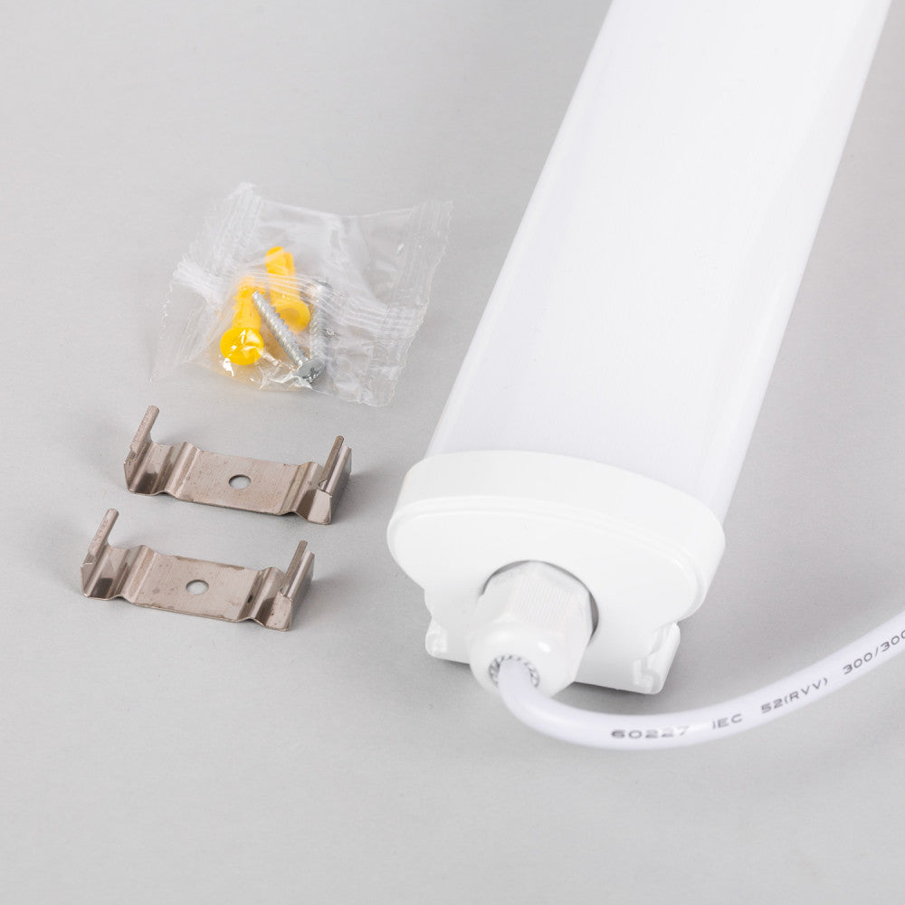 Equipo Estanco Enlazable LED 18W 2,399Lm 130Lm/ IP65 30,000H  [HO-FSB-18-CW]