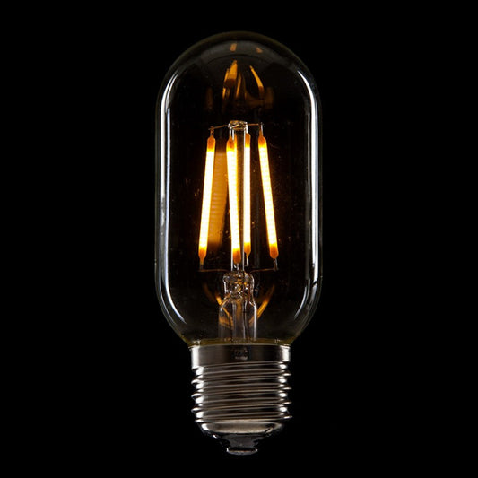 Bombilla LED E27 4W  288Lm 2000ºK Filamento T45 40.000H   [HO-LF-T45-E27-4W-WW]