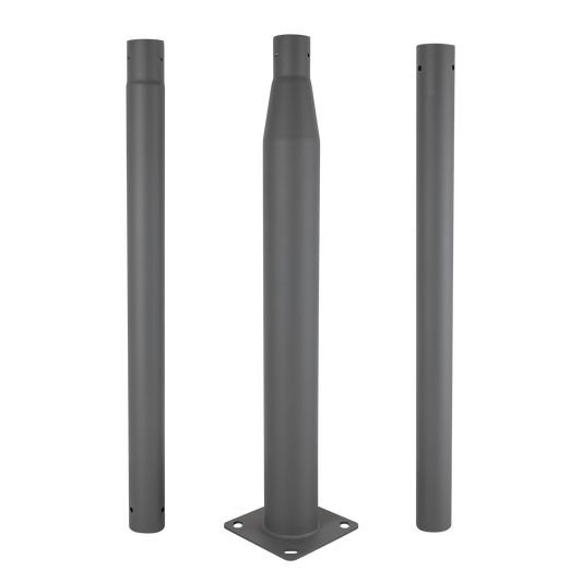 Columna Farola 3M Desmontable Gris