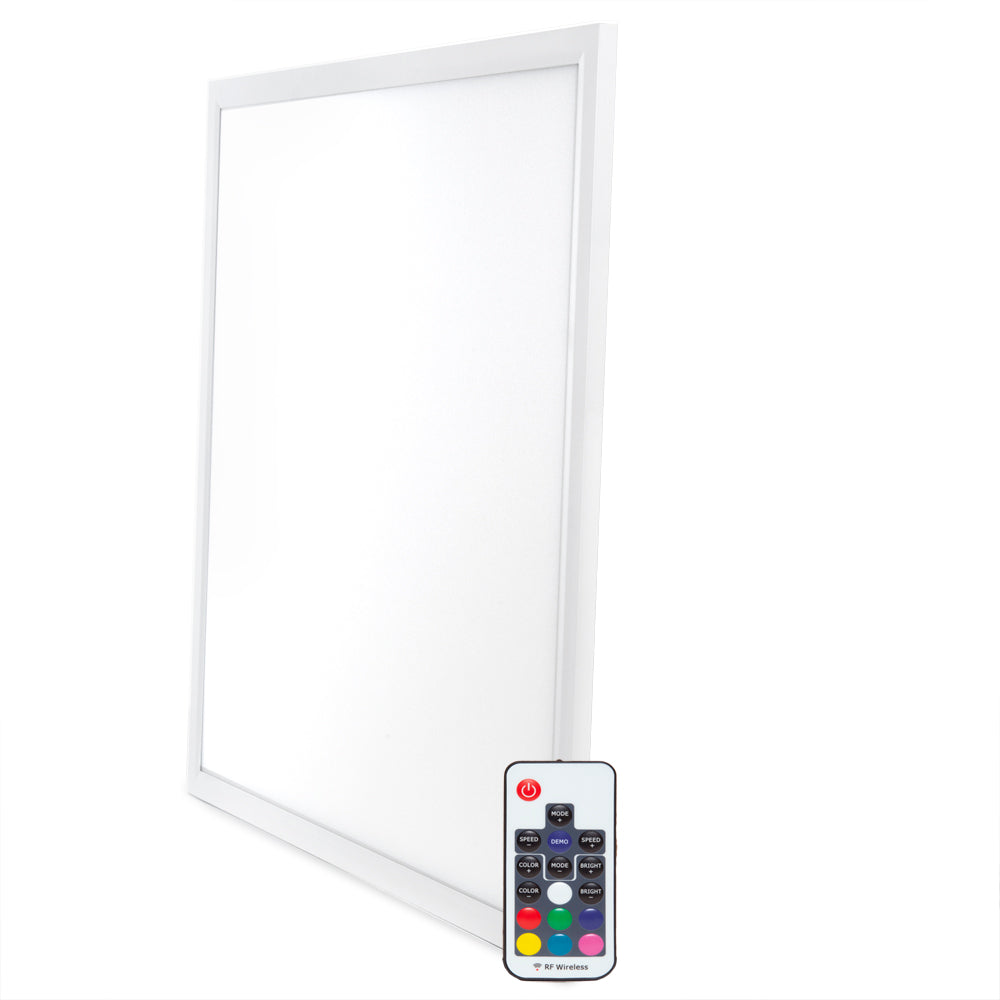 Panel LED Superslim 30W 60x60Cm RGB Control Remoto 40.000H [HO-P-RGB-30W]