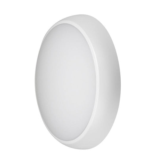 Plafón LED Exterior 15W 1500Lm CCT (Tonalidad Luz Regulable) 3000-4000-6500ºK  IP65 Acabado Blanco