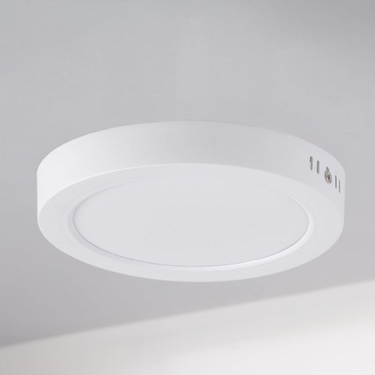 Plafón de Superficie LED 100Lm/W 12W 1200Lm 4000ºK IP20 [HO-PLC-12W-1200LM-W]