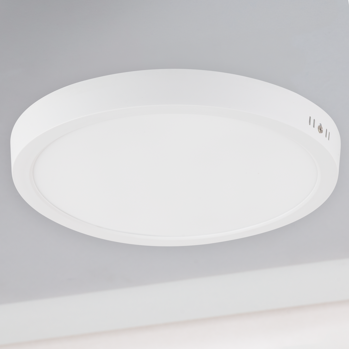 Plafón de Superficie LED 100Lm/W 24W 2400Lm 4000ºK IP20 [HO-PLC-24W-2400LM-W]