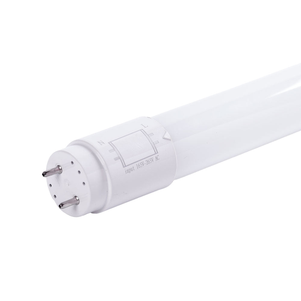 Tubo LED T8 9W 1.440Lm 4000ºK Vidrio 60Cm  Conexión 2  40.000H   [HO-T8GL60-9W-W]