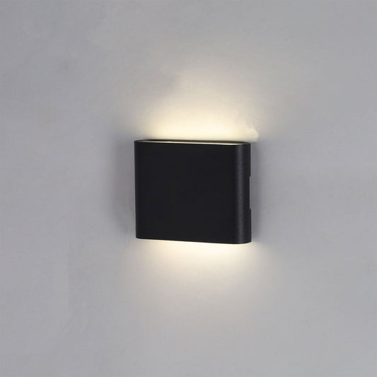 Aplique LED "Medford" 2x3W Negro [HO-WALL-27-2x3W-B-W]