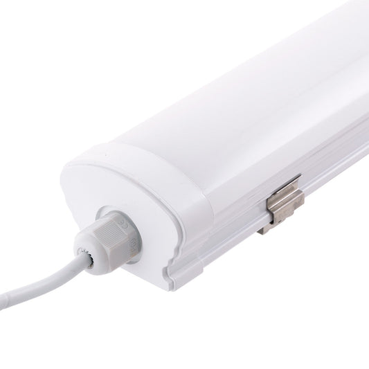 Equipo Estanco Enlazable LED 40W 3.600Lm 6000ºK 120Cm IP65 50.000H Sensor Proximidad Microondas [HO-WP-40W-1200-CW]