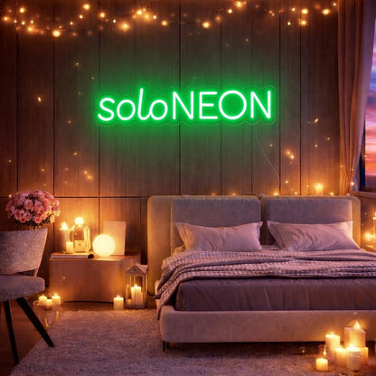 Cartel neón personalizado de neón led en metacrilato