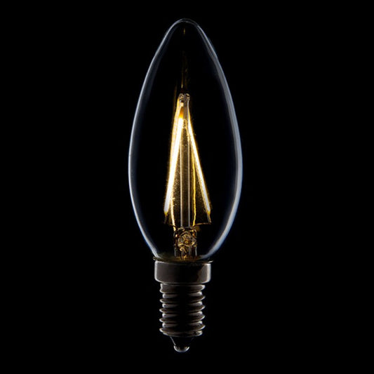 Bombilla LED E14 2W  144Lm 2000ºK Filamento 40.000H [JTX-J14DHA22-WW]