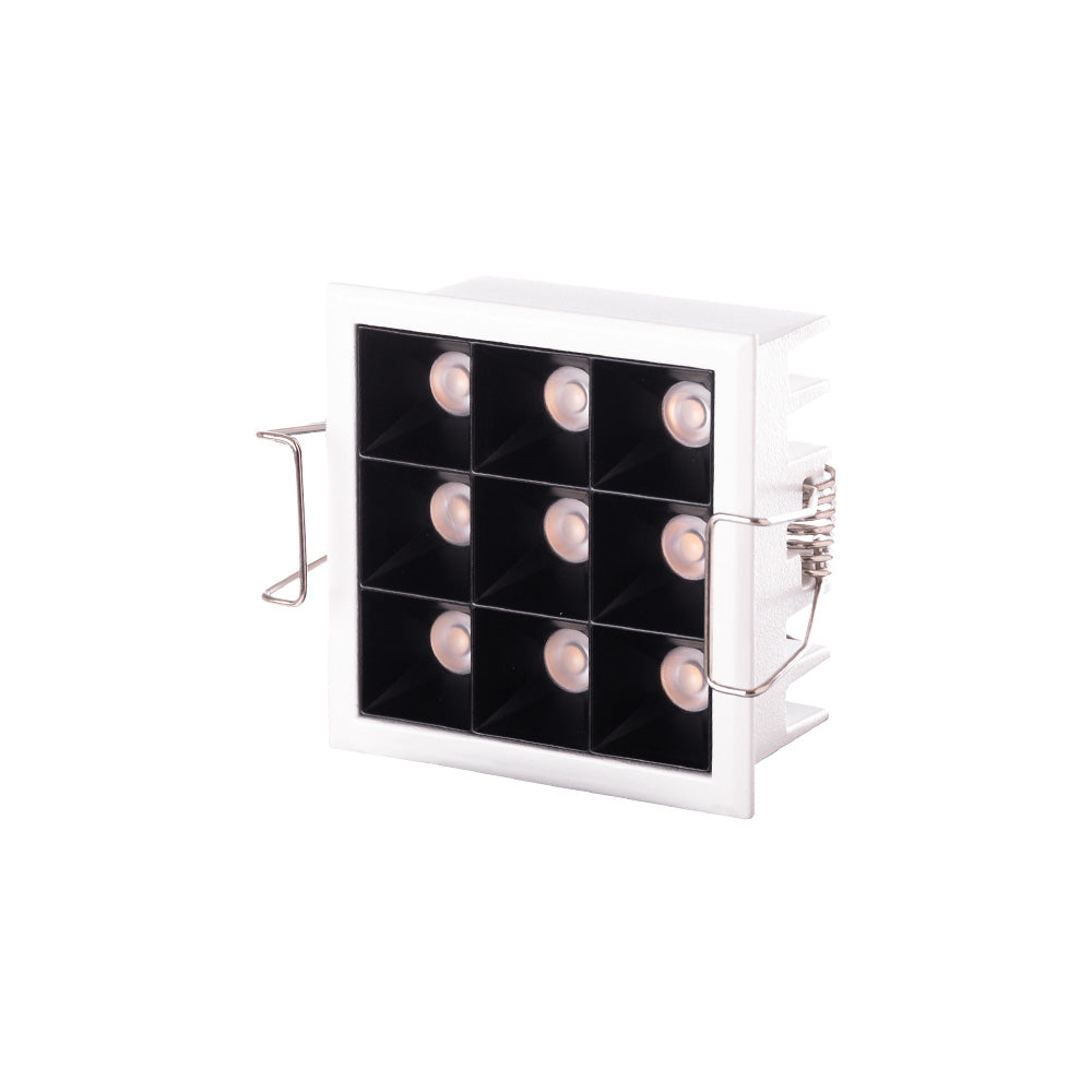 Foco Downlight LED 10W 648Lm 2700ºK Rectangular PRO SMD3030 40.000H [JW-10W-M-WW]