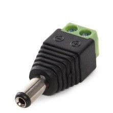 Conector Dc IP65 Macho