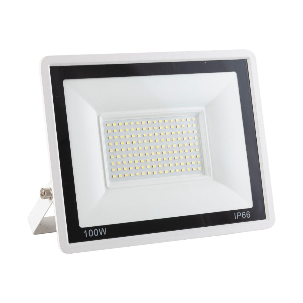 Foco Proyector LED 100W 8.000Lm 6000ºK IP66 Regulable 60,000H Acabado Blanco [LM-6010-W-CW]