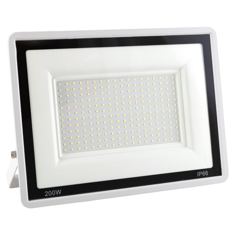 Foco Proyector LED 200W 16.000Lm 6000ºK IP66 Regulable 60,000H Acabado Blanco [LM-6016-W-CW]