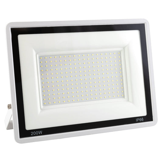 Foco Proyector LED 200W 16.000Lm 6000ºK IP66 Regulable 60,000H Acabado Blanco [LM-6016-W-CW]