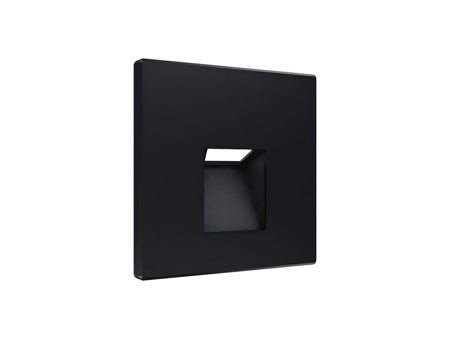 Foco de LED Empotrable para Escaleras Frontal Magnético 3W IP65 3000ºK - Negro