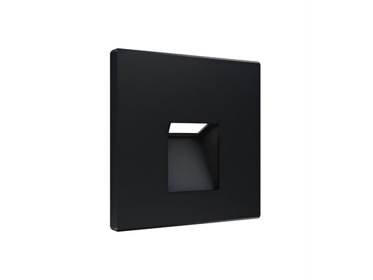 Foco de LED Empotrable para Escaleras Frontal Magnético 3W IP65 3000ºK - Negro