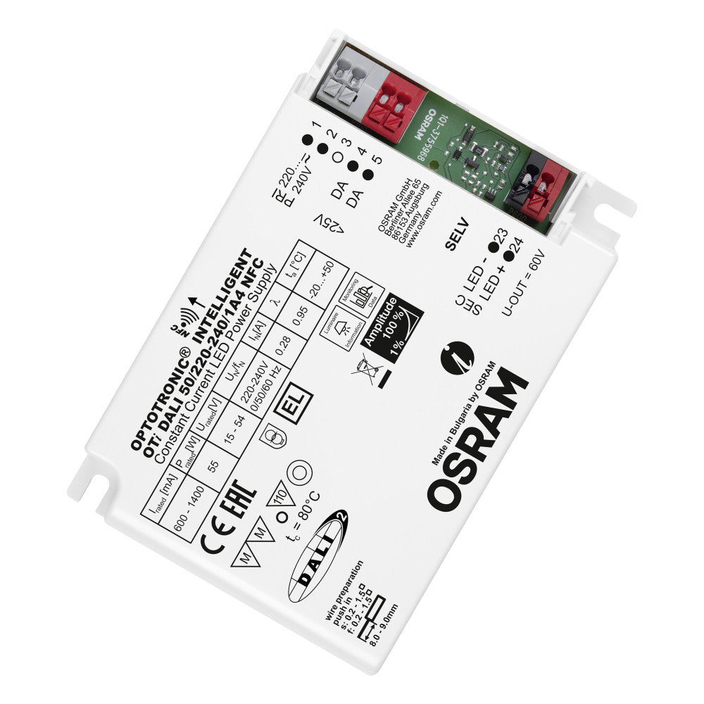 [LVE-4062172061889] Driver LED Osram OTI DALI 50/220-240/1A4 NFC