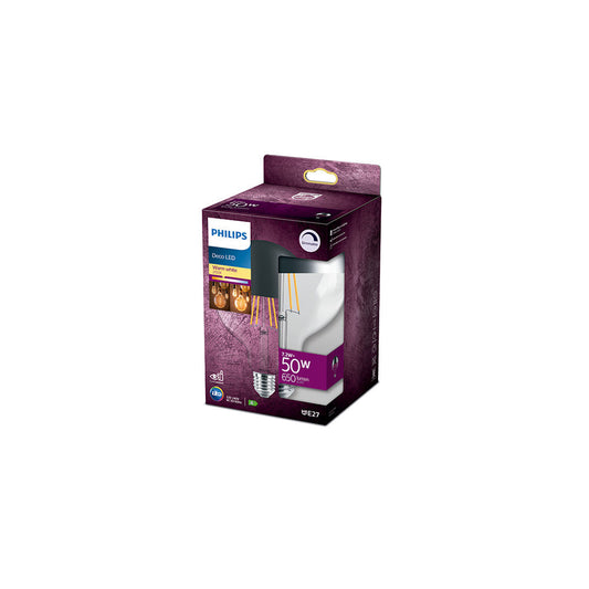 Bombilla LED Philips E27 G120 Dimable 7.2W 650Lm 2700K  [PH-8718699782498]