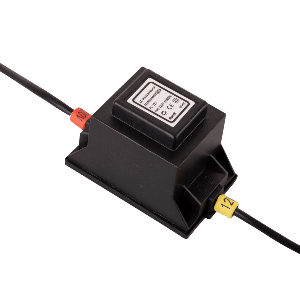 Transformador -  Fuente de Alimentación AC/DC -  Convertidor AC/DC 230 VAC/12VDC -  30W  IP68 [PL21900030WIP68]