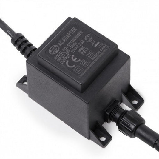 Transformador LED 30W 230VAC/24VAC Sumergible IP68