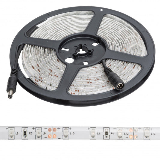 Tira de 300 LEDs 24W 1128Lm CRI85 2700ºK SMD3528 12VDC IP65 x5M 40.000H [PL219002WW]-Blanco Cálido