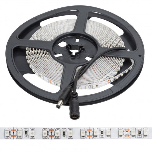 Tira de 600 LEDs 48W 2.400Lm SMD3528 12VDC x5M 40.000H [PL219005Y]-Amarillo