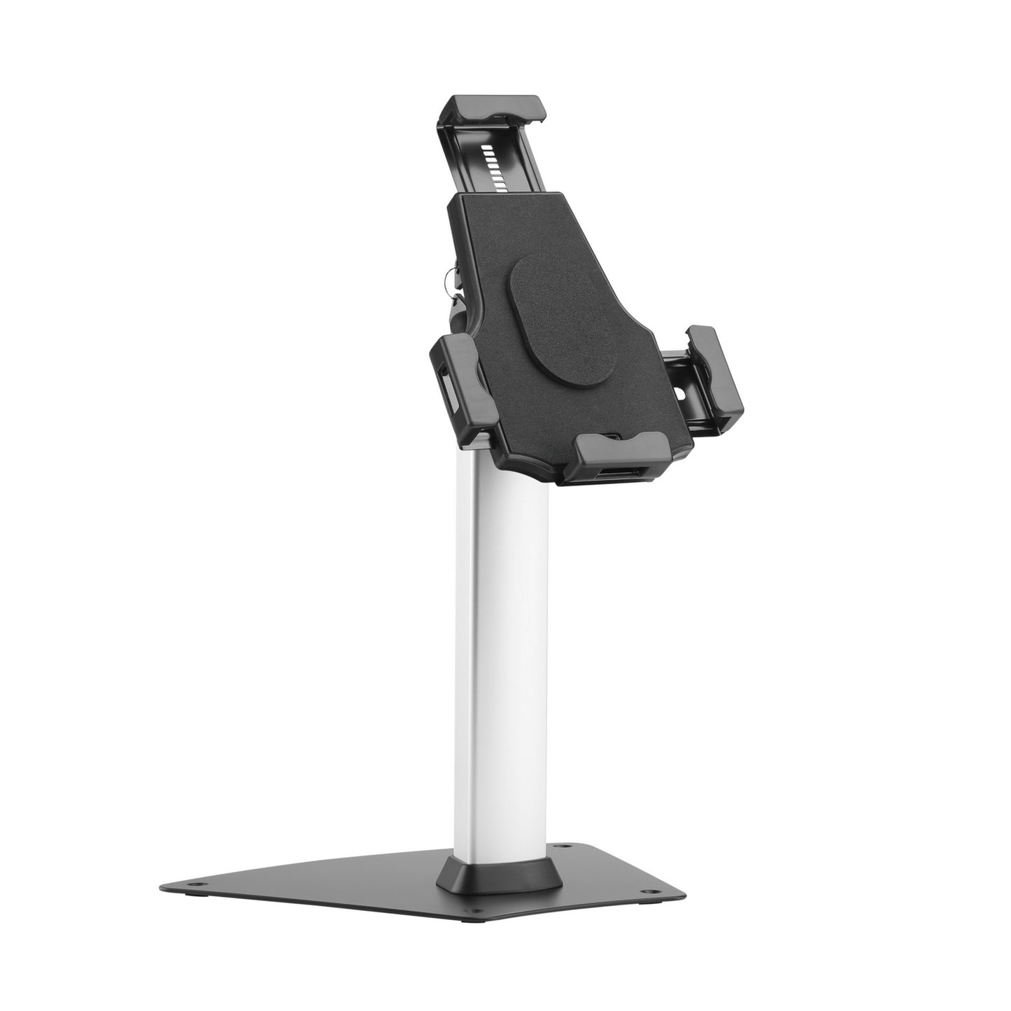 ÷ Aisens soporte antirobo de sobremesa ajustable (1 pivote) para tablet, negro