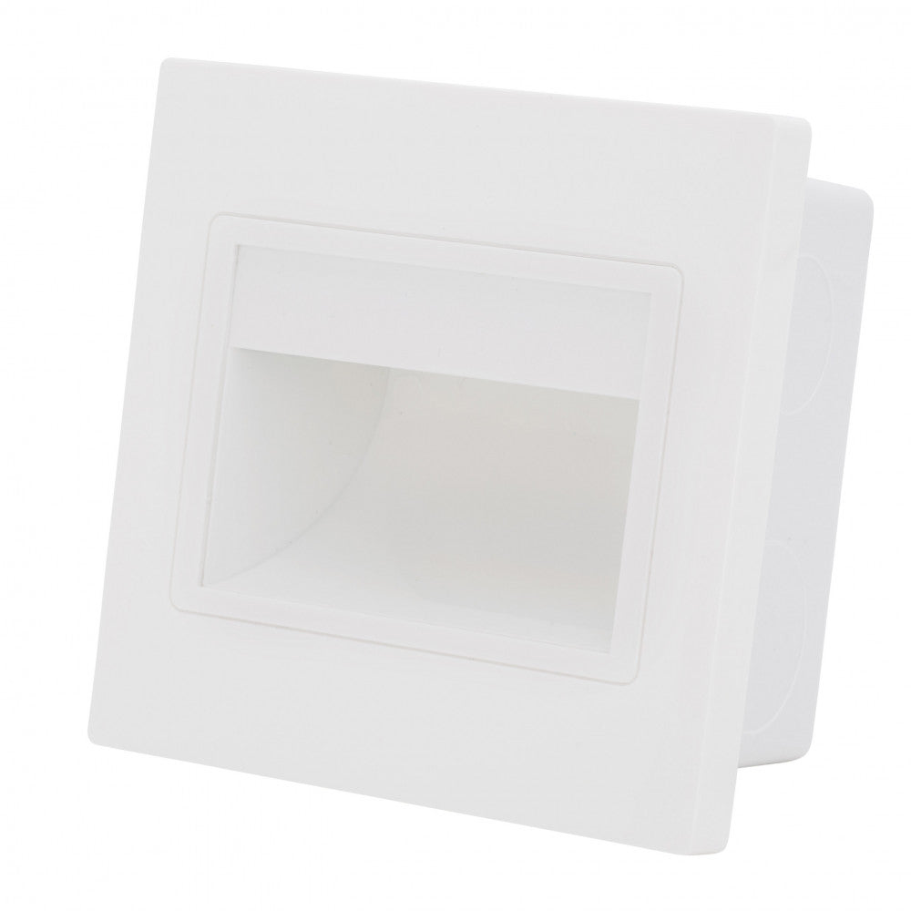 Luz LED Empotrable 1,5W  140Lm 4200ºK Melody IP40 40.000H [PT-W15B001-W]