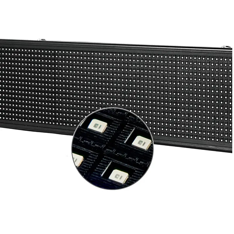 Rótulo LED programable monocromo pequeño