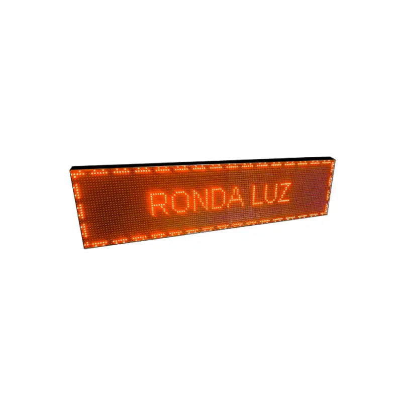 Rótulo LED programable monocromo pequeño