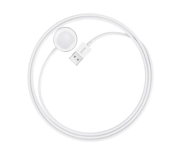 Cable de Carga Magnetico para Apple Watch S1 al S5 / Tb1251 / 2.5w / 1m / Blanco / Mtk
