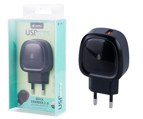 Cargador de red Usb / 15w / Negro / A2807 / MTK