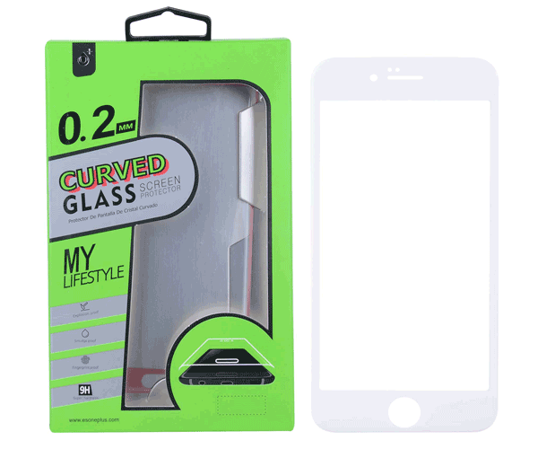 Protector pantalla cristal Anti-espia / Iphone 7G/8G / Blanco