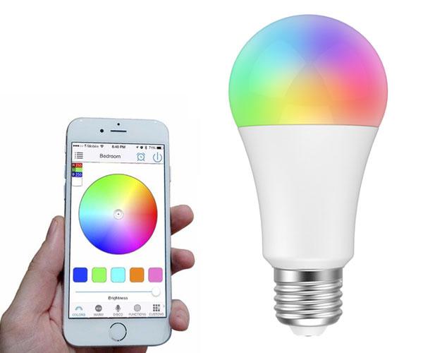 Bombilla wifi inteligente r4553 woox multicolor-blanco / e27 / 8w / 650 lumens regulable / a++