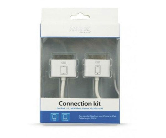 Cable iPhone4/4s conexion con iPad (kit transfer)