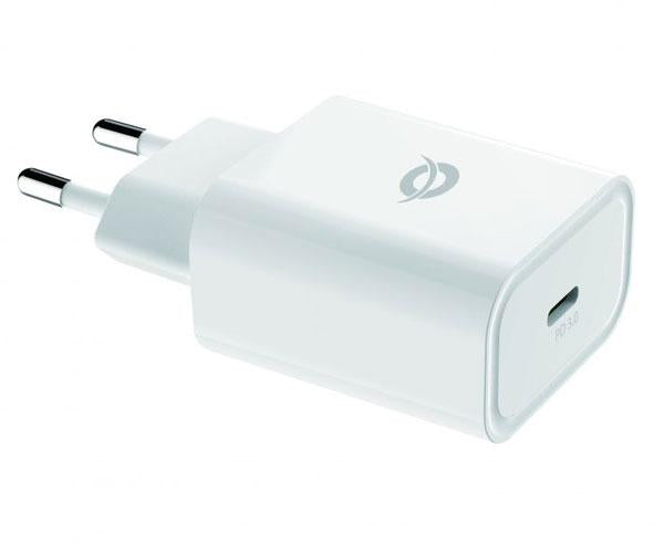 Cargador de red Type-C / 20w / Blanco / Althea / Conceptronic / ALTHEA07W