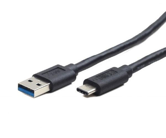 Cable USB 3.0 a Type-C / 1m / Negro / Cablexpert Ccp-usb3-amcm-1m