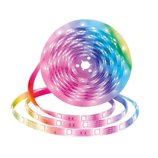 Tira de Luces LED / 10 metros / RGB / Control Remoto / Resistente al Agua (IP20) / One+ / NR9513