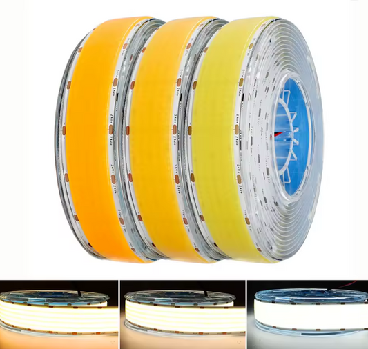Tira Led 24VDC 36W COB 1680LEDs/M 2700Lm/M 6000ºK  IP20 5 Metros