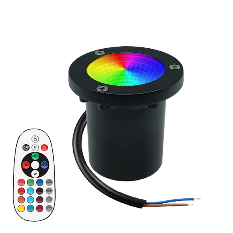 Foco de Empotrar  Jardín 5W RGBW IP65 60º con Mando a Distancia