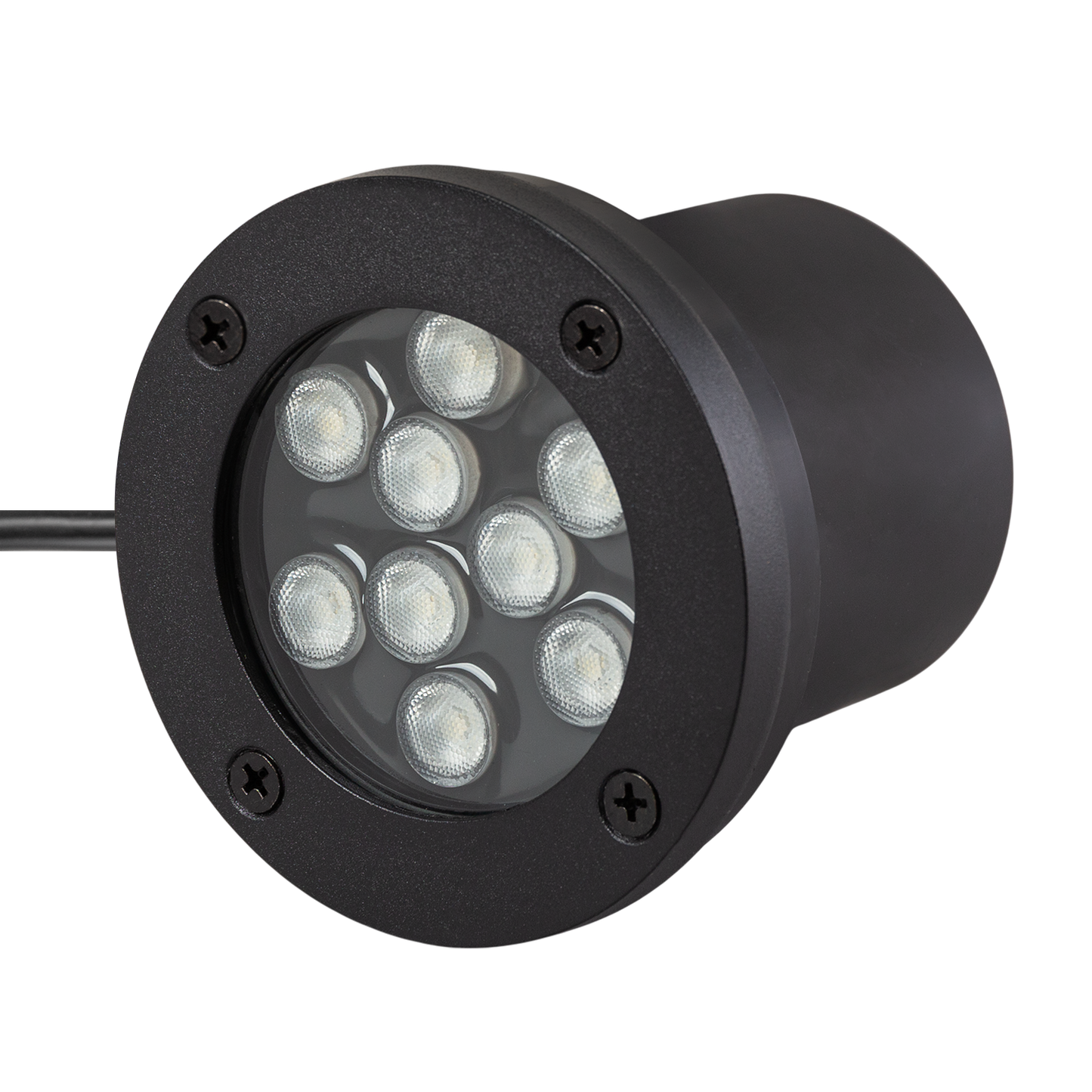 Foco LED Empotrable 9W 810Lm Ø90mm 85-265VAC IP67 60º 2700ºK [SL-JGD02-9W-WW]