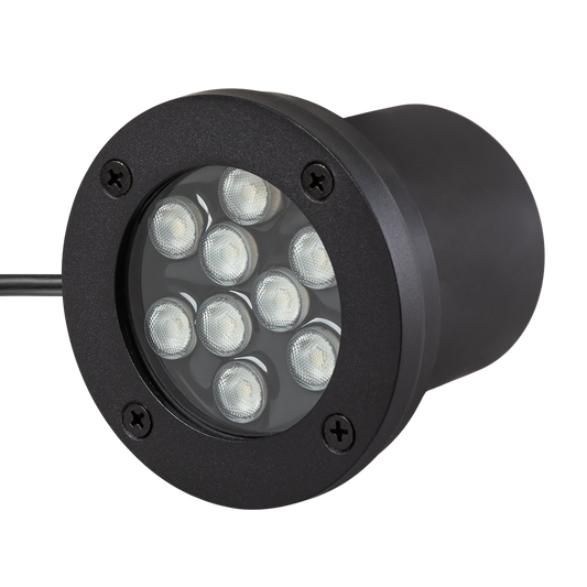 Foco LED Empotrable 9W 810Lm Ø90mm 85-265VAC IP67 60º 2700ºK [SL-JGD02-9W-WW]