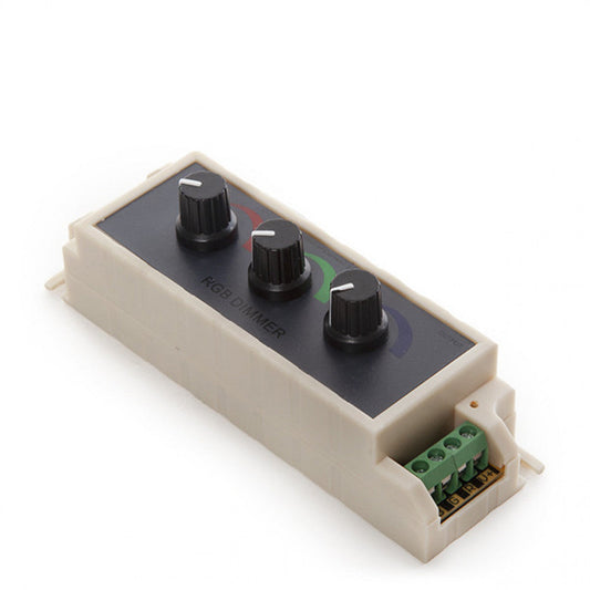 Controlador 3 Botones Tira RGB 12-24VDC ► 108/216W